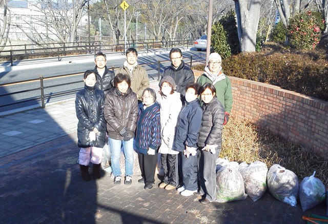 アカデミック街道清掃