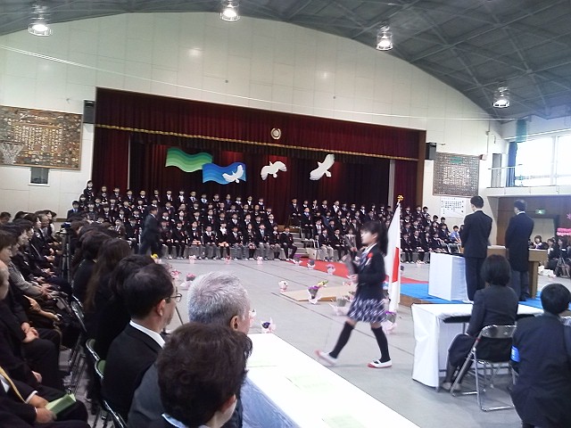 刀根山小学校卒業式
